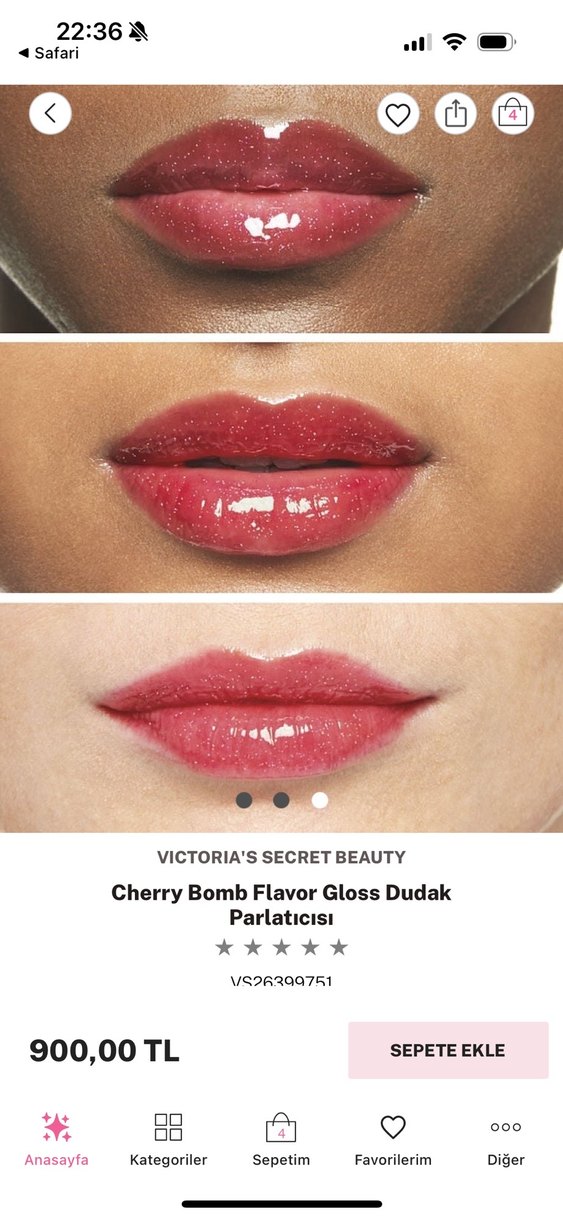 Victoria's Secret Cherry Dudak Parlatıcısı - Görsel 2