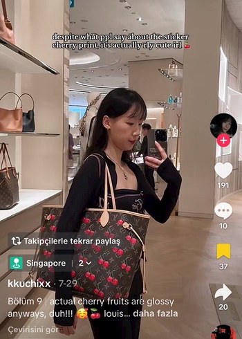 Louis vuitton takashi murakami cherry - Görsel 5