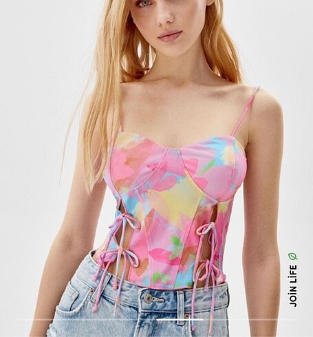 bershka korse top