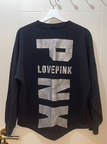 xs Beden siyah Renk victoria's secret pink sweat