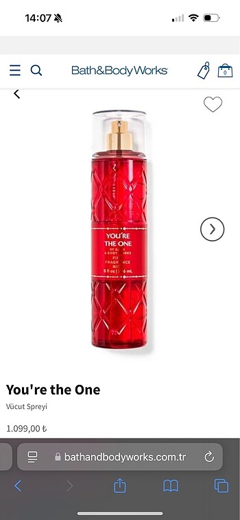 bath&body works you're the one