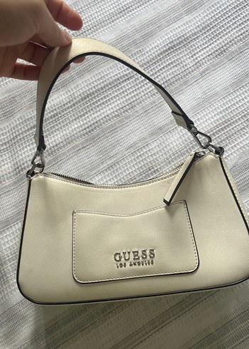 Guess Beyaz Kadın Omuz Çantası