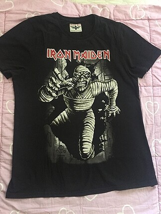 Iron maiden metal tişörtü
