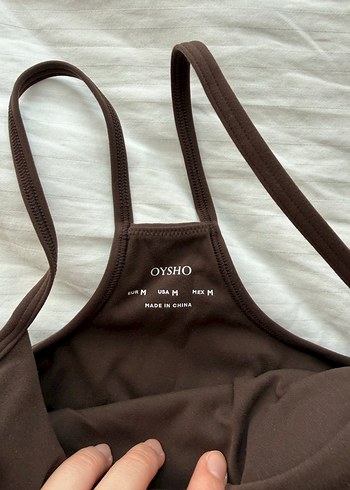 OYSHO Kahverengi Spor Sütyeni - Görsel 3