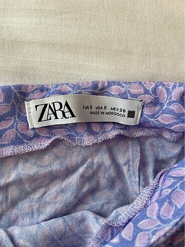 Zara zara şort etek