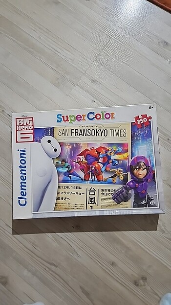 6 süper kahmaramn baymax puzzle