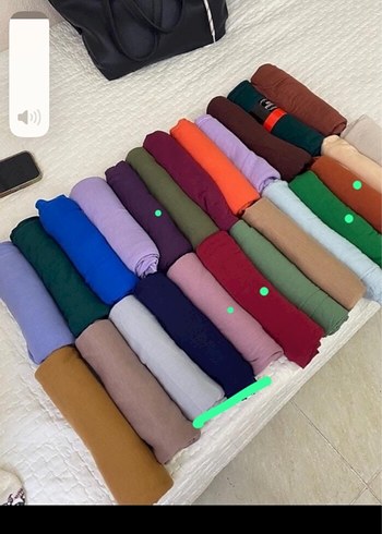 Kadın Çok Renkli Pamuklu Elastik Şal