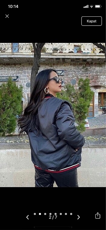 Diğer kolej Bomber ceket