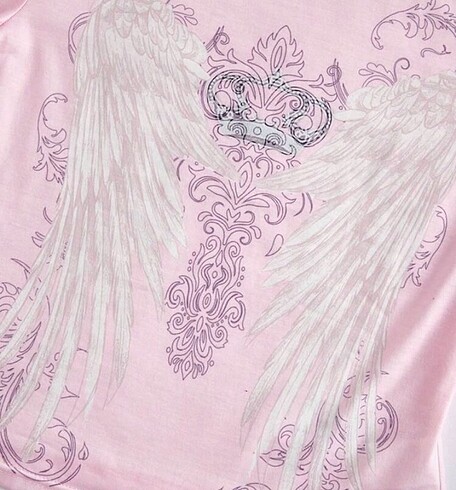 s Beden pembe Renk Shein Tshirt