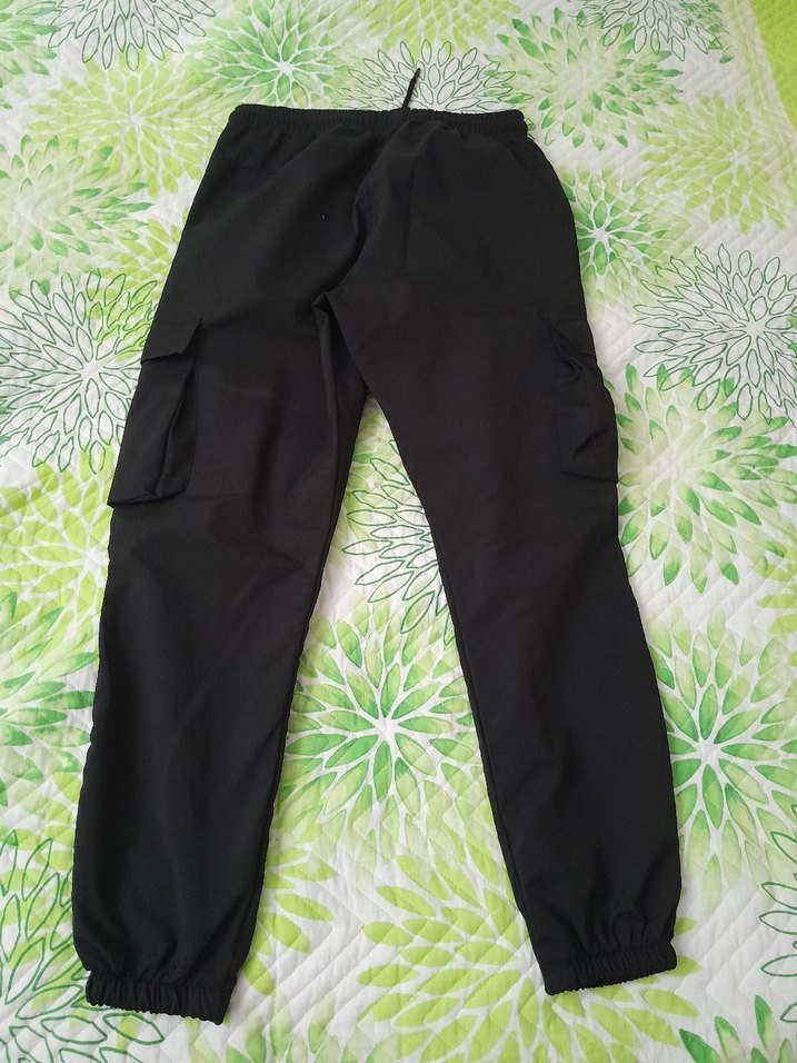 Erkek Siyah Outdoor Rahat Kesim Eşofman Altı - Görsel 2