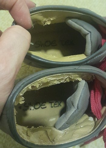 Gri Avant-Garde kadın Ayakkabı Bağcıkları - Görsel 6