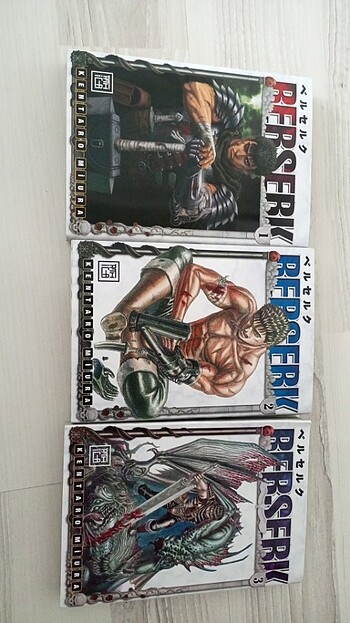 Berserk Türkçe 3 cilt
