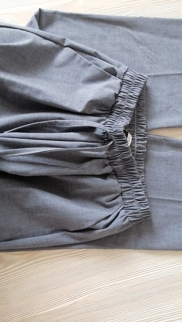 Havuç kesim yazlık spor kumaş pantolon - Görsel 3