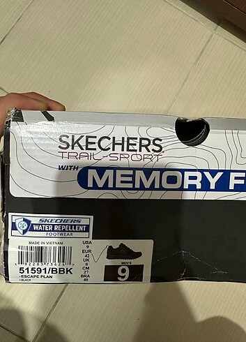 Skechers Siyah skechers erkek ayakkabı 