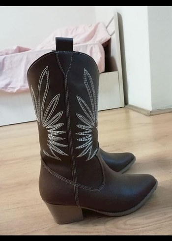 Derimod Kahverengi kovboy çizme