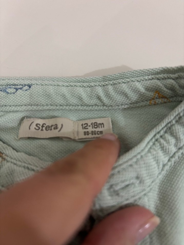 12/18 ay Erkek Bebek Kısa Kollu Pamuklu Takım - Görsel 4