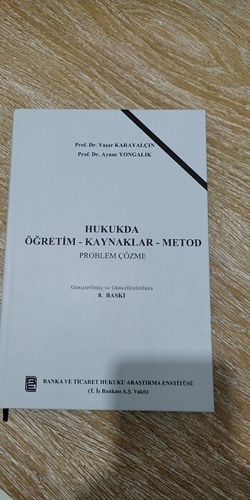 Hukukda Öğretim-Kavram-Kaynaklar-Metod Promlem Çözme