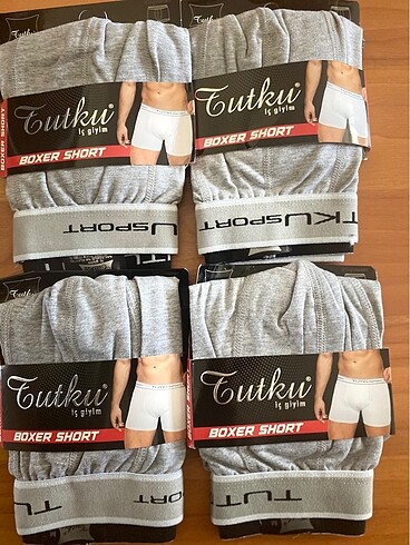 Tutku spor erkek licralı boxer 1 adet