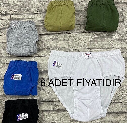 Erkek yüzde yüz pamuk külot