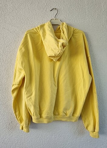 m Beden sarı Renk Kadın Sweatshirt 