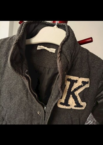 Koton Düğmeli Gri Erkek Çocuk Street Wear Ceket
