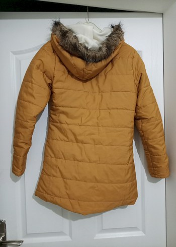 Kürklü Midi kiz cocuk  Montu - Görsel 4