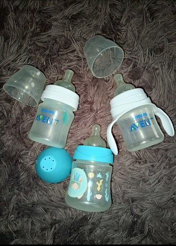 Mavi Philips Avent Bebek Biberon Seti - Görsel 2