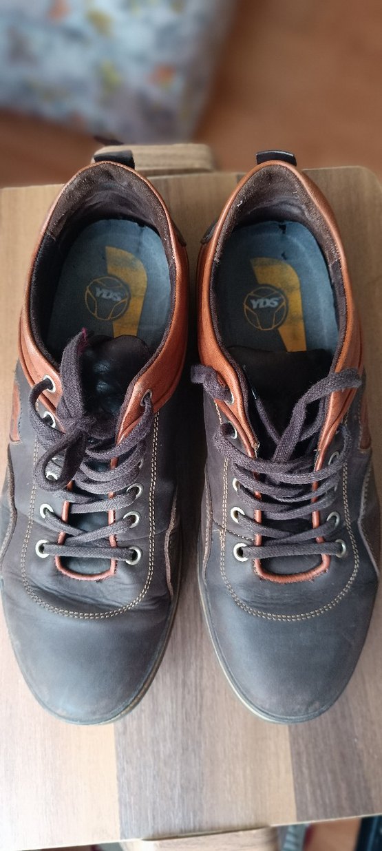 Gri Bağcıklı Kahverengi Erkek Ayakkabısı - Görsel 2