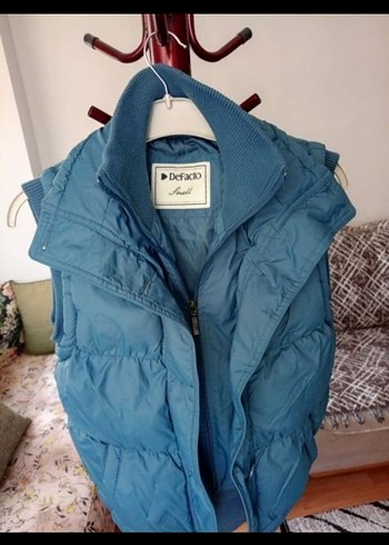 Mavi Bel Detaylı Kadın Yelek - Görsel 3