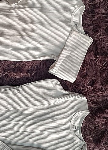 H&M Çocuk çıt çıtlı badi 