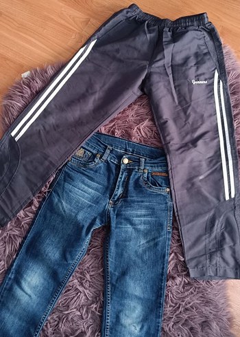Diğer Erkek Çocuk Mavi Denim Pantolon