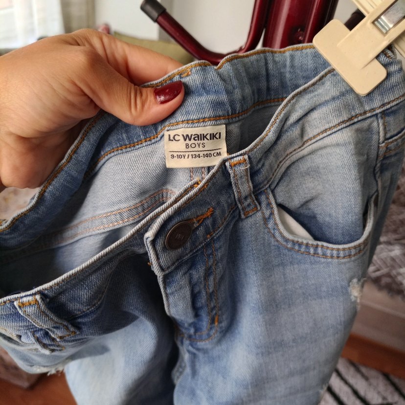 lcw erkek cocuk Kot Pantolon - Görsel 4