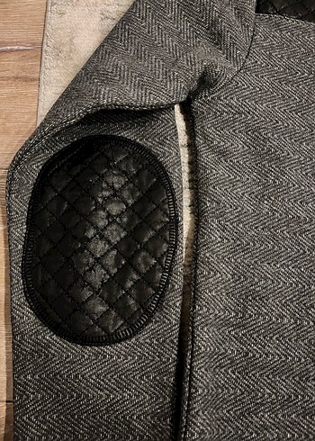 Gri deri Desenli Erkek Sweatshirt - Görsel 4