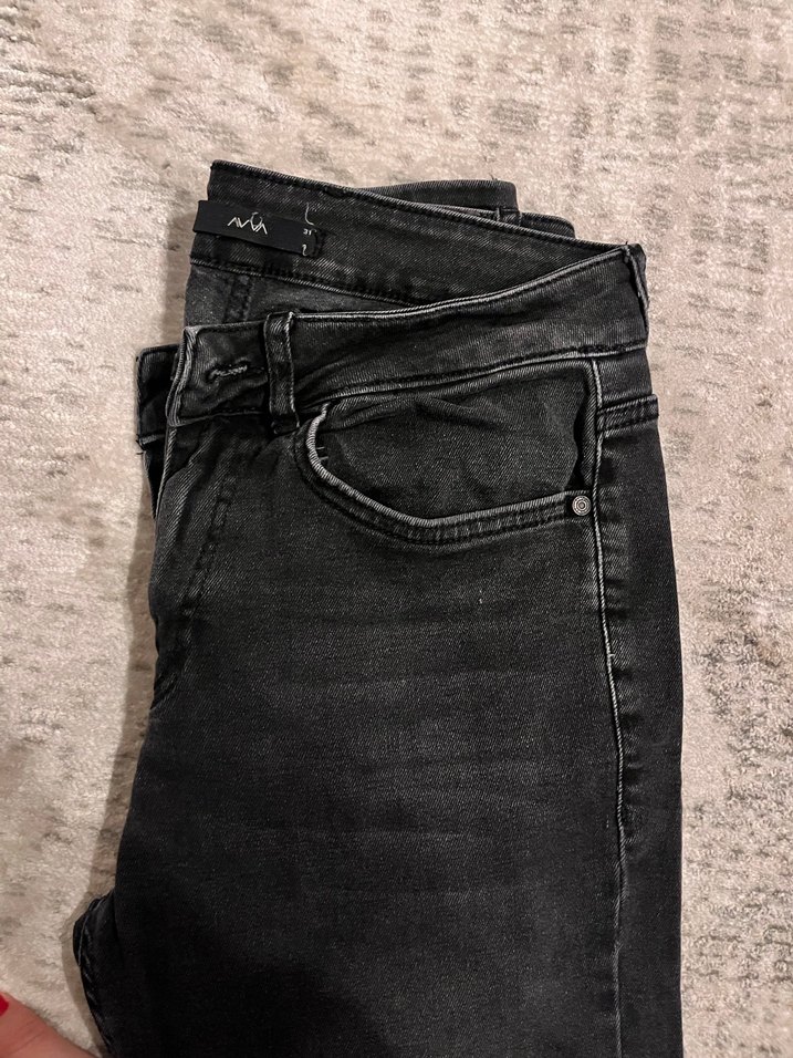 Siyah avva Erkek Slim Fit Jean - Görsel 3