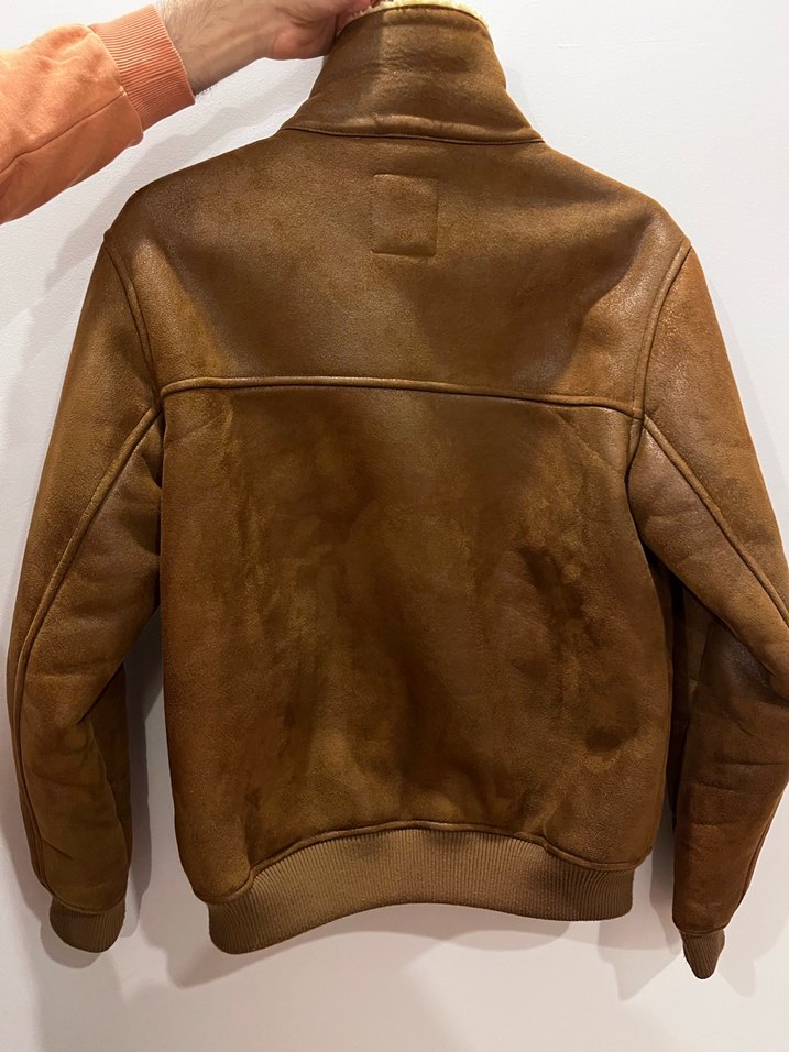 Kahverengi Kürklü Ceket - Görsel 2