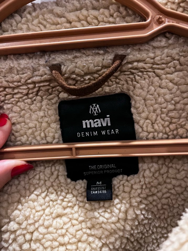 Kahverengi Kürklü Ceket - Görsel 3