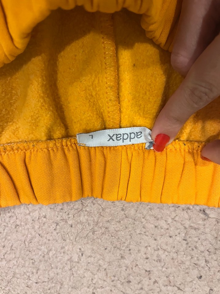 Turuncu Salaş Kadın Eşofman Altı - Görsel 2