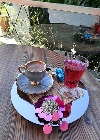 Kahve sunum altlığı 