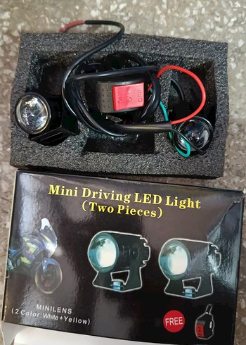 Kırmızı Baykuş Tasarımlı Motosiklet Farı - Görsel 7