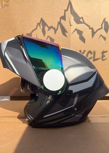 çene açılır kask - Görsel 2