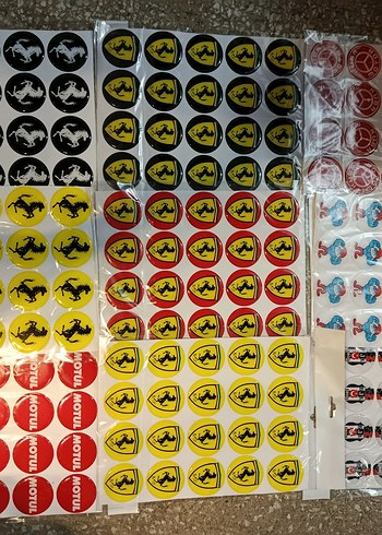 Renkli Vintage Erkek Rozetleri - Görsel 3