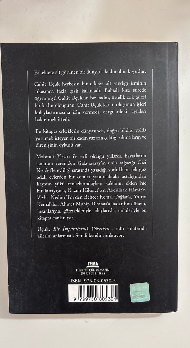 Erkekler Dünyasında Bir Kadın Yazar - Cahit Uçuk - Görsel 2