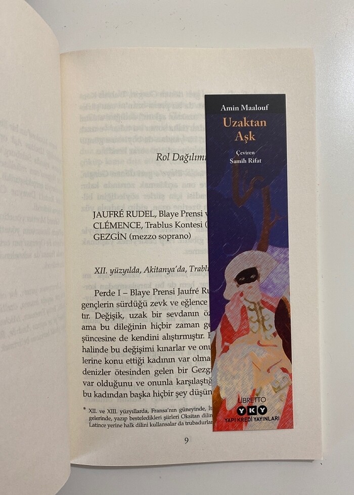 Uzaktan aşk - Amin Maalouf - Görsel 3