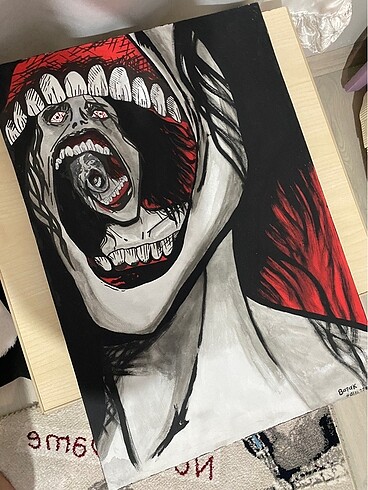 Canvas akrilik tablo