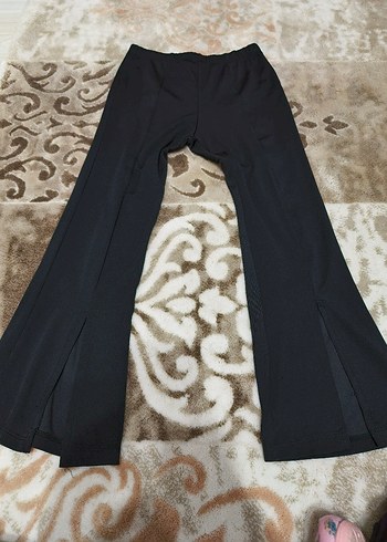 kız çocuk yırtmaçlı pantolon - Görsel 4