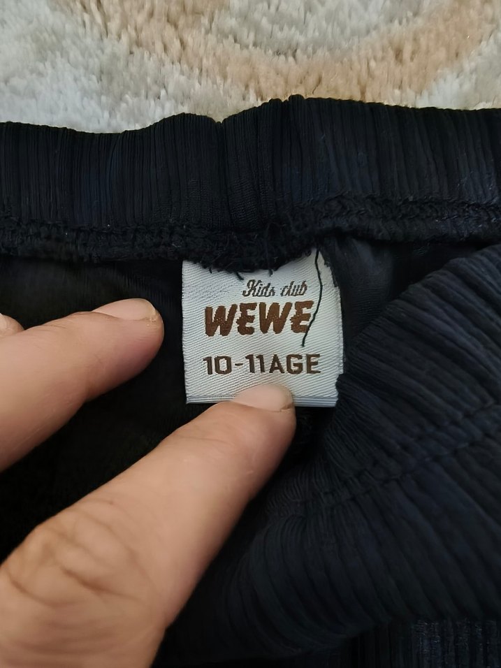 kız çocuk yırtmaçlı pantolon - Görsel 2