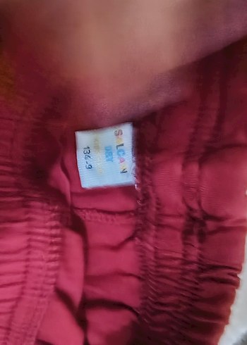 Kırmızı Erkek Şort, Elastik Bel, Baskılı - Görsel 3