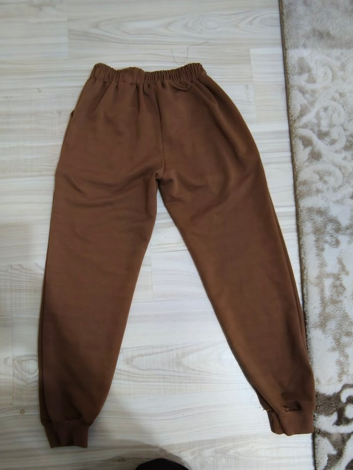 Kahverengi kız çocuk eşofman altı - Görsel 3