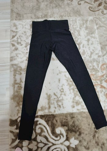 Siyah Dar Kesim Kadın Tayt - Görsel 2