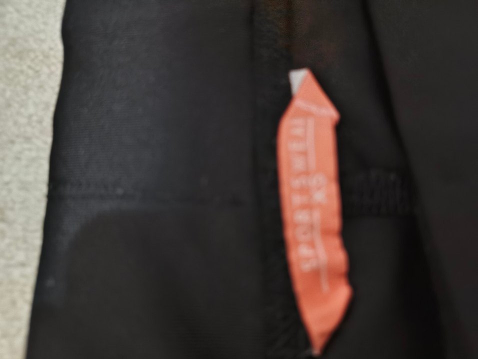 Siyah Baskılı Spor Kadın Tayt - Görsel 2